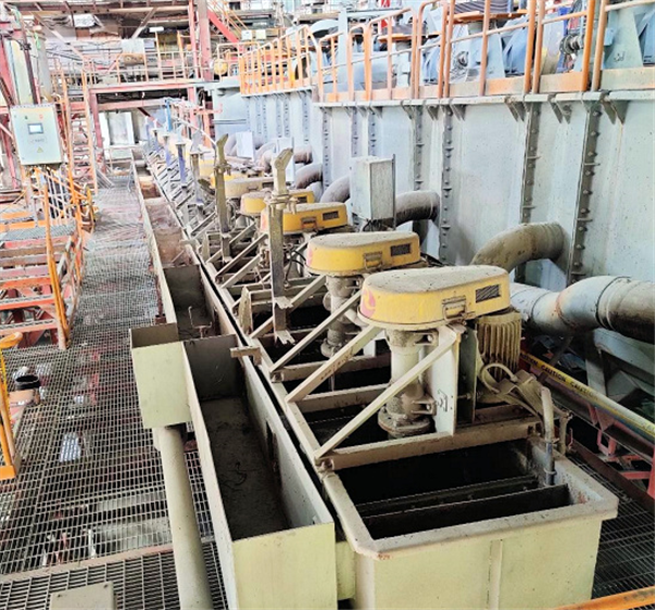 SP ZAO MOLYBDENUM Plant equipment including Flotation Cells, Pumps, Conveyors and Tanks